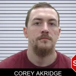 Corey Akridge mugshot