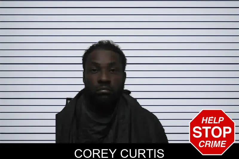 Corey Curtis mugshot