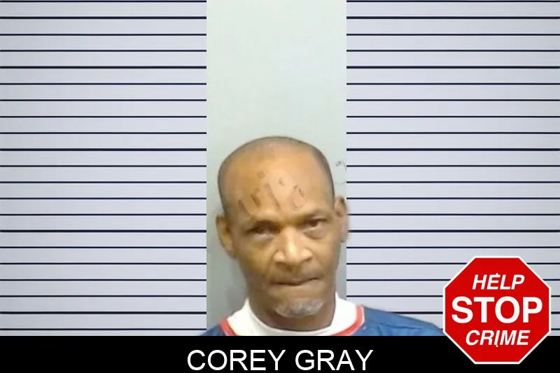Corey Gray mugshot