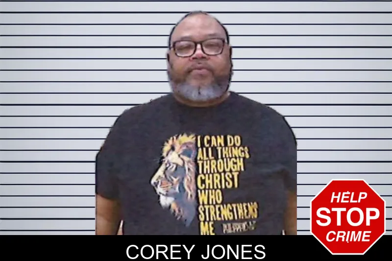 Corey Jones mugshot