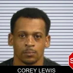 Corey Lewis mugshot