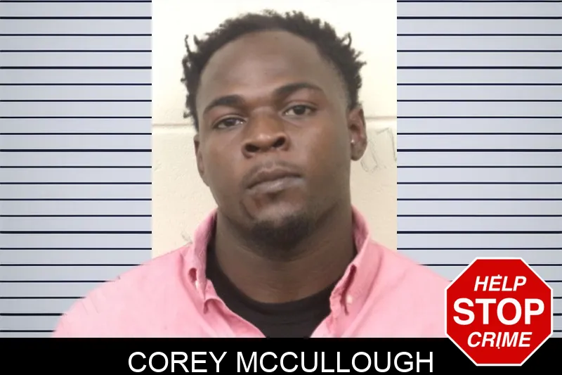 Corey McCullough mugshot