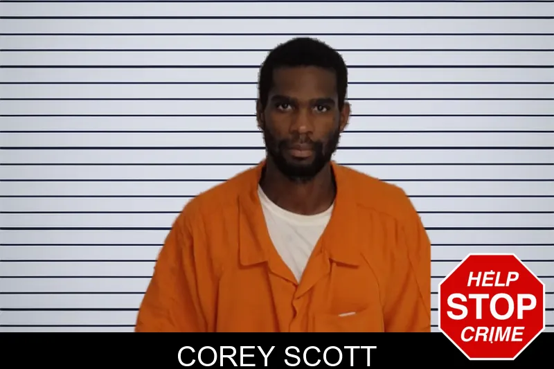 Corey Scott mugshot
