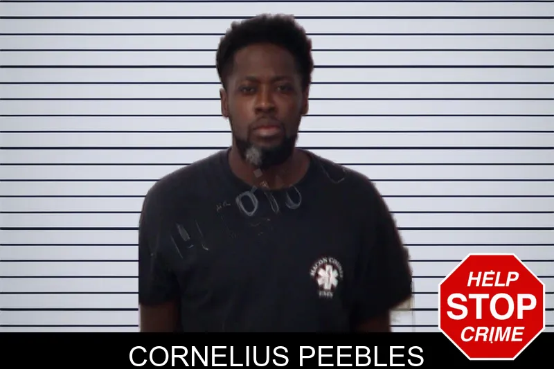 Cornelius Peebles mugshot
