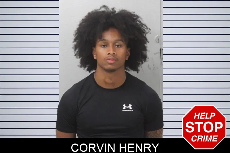 Corvin Henry mugshot