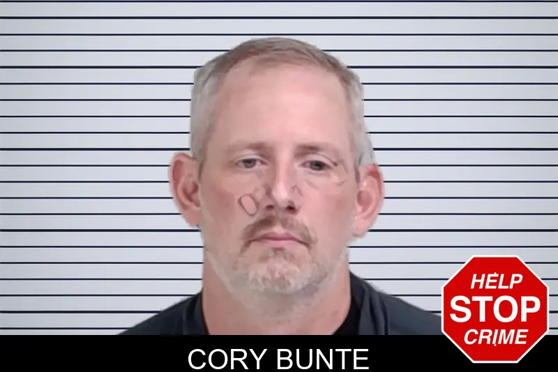 Cory Bunte mugshot