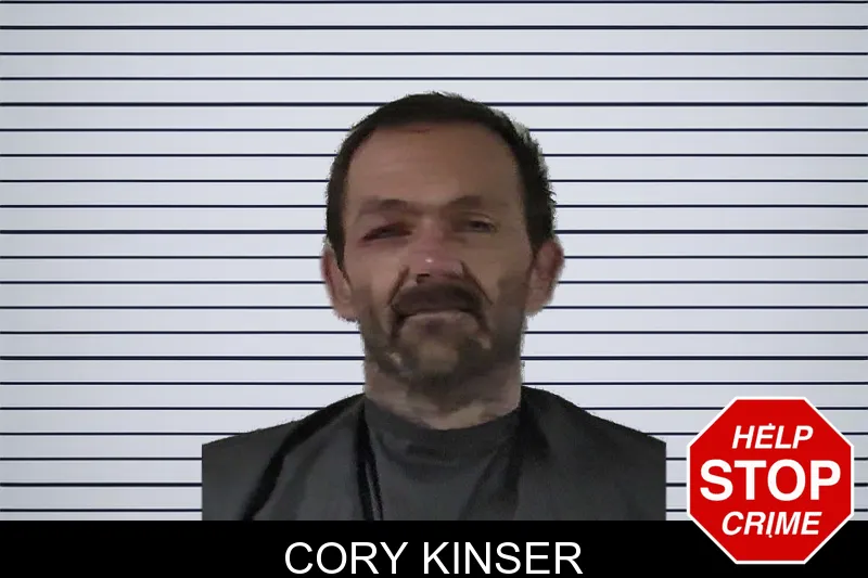 Cory Kinser mugshot