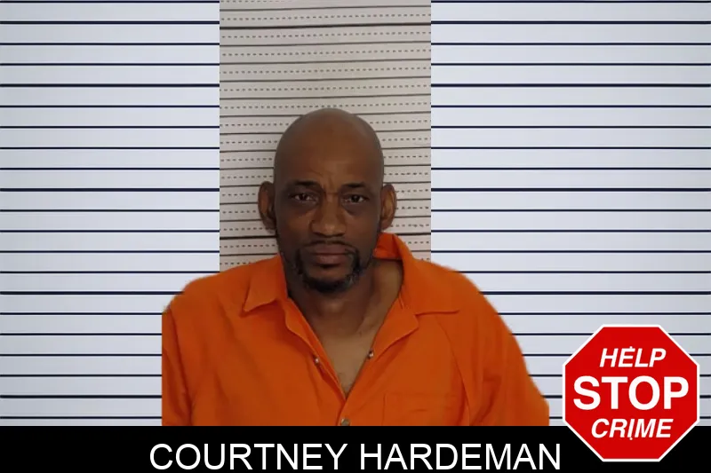 Courtney Hardeman mugshot