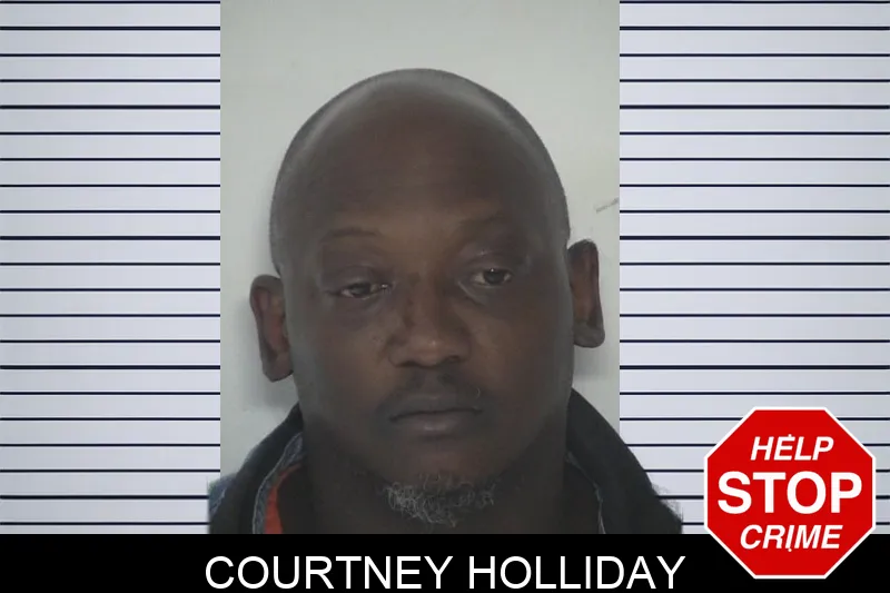 Courtney Holliday mugshot