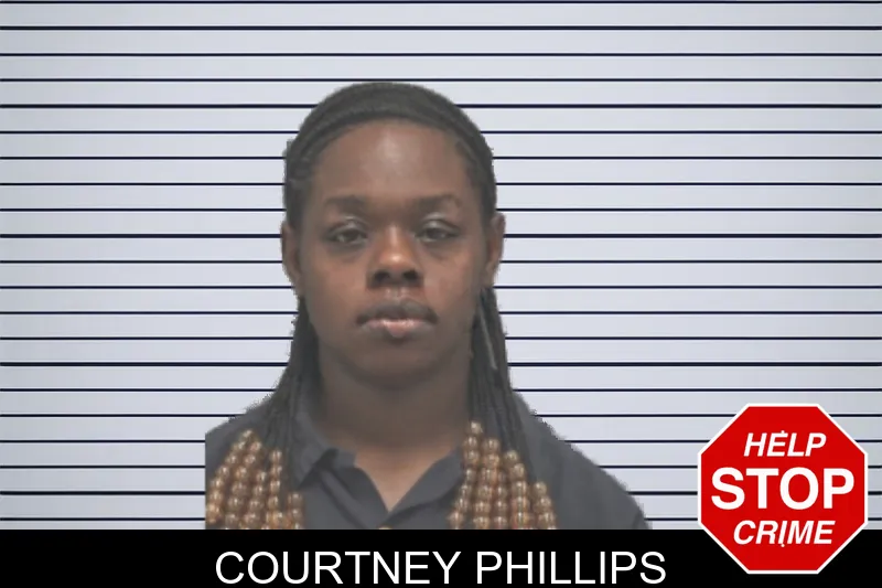 Courtney Phillips mugshot – Dougherty County , Georgia Courtney Phillips mugshot