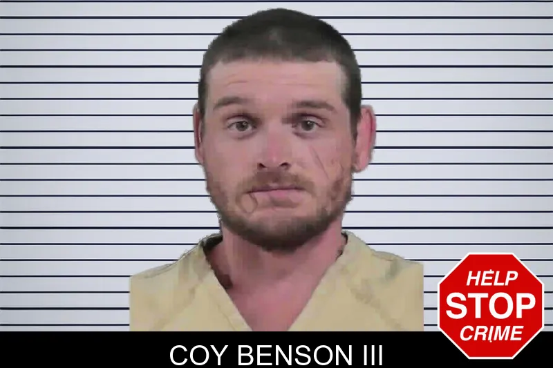 Coy Benson III mugshot