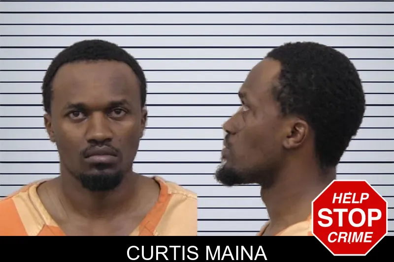 Curtis Maina mugshot