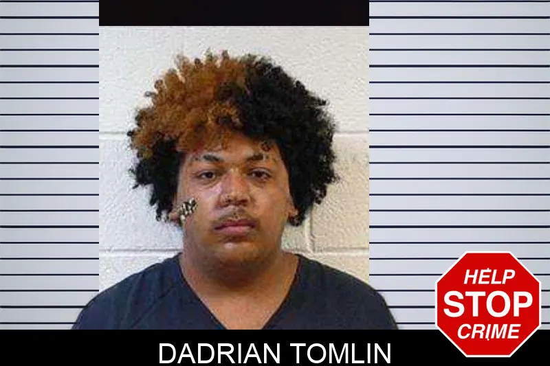 Dadrian Tomlin mugshot