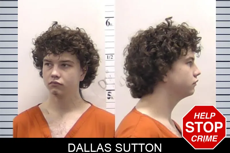 Dallas Sutton mugshot