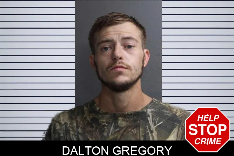 Dalton Gregory mugshot