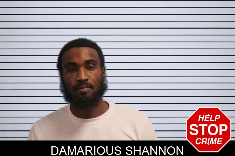 Damarious Shannon mugshot