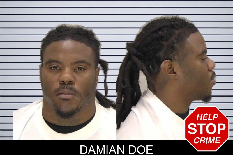 Damian Doe mugshot