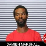 Damien Marshall mugshot
