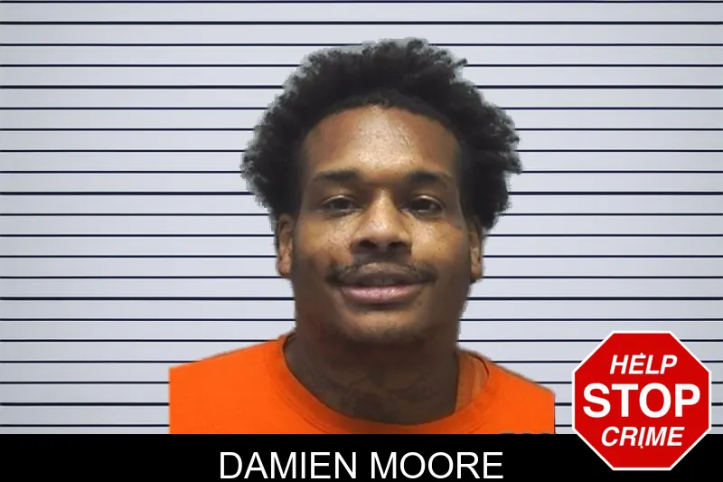 Damien Moore mugshot