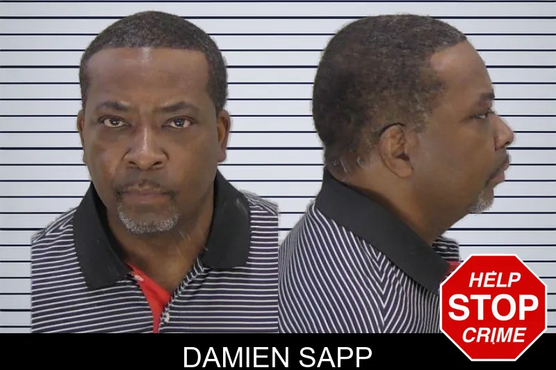 Damien Sapp mugshot