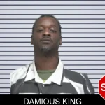Damious King mugshot