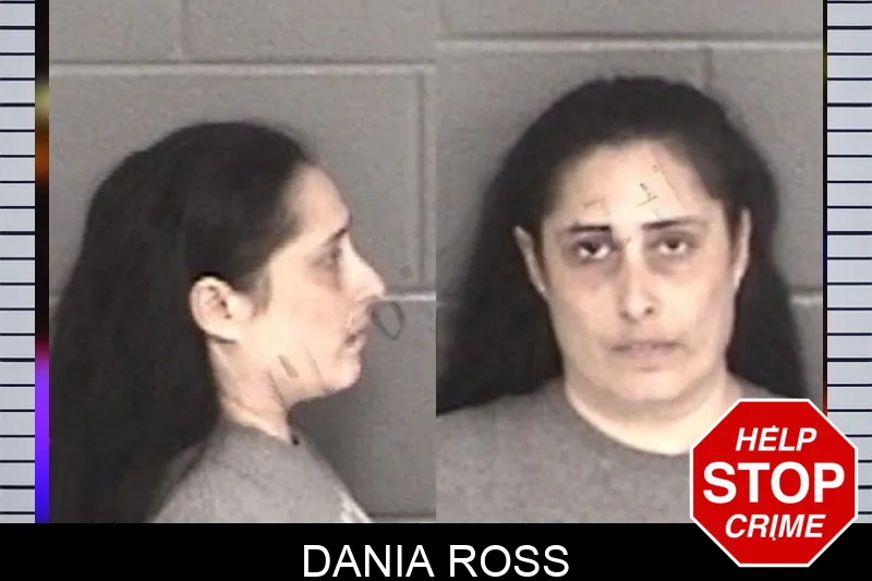 Dania Ross mugshot