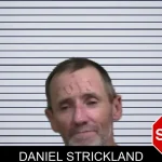 Daniel Strickland mugshot