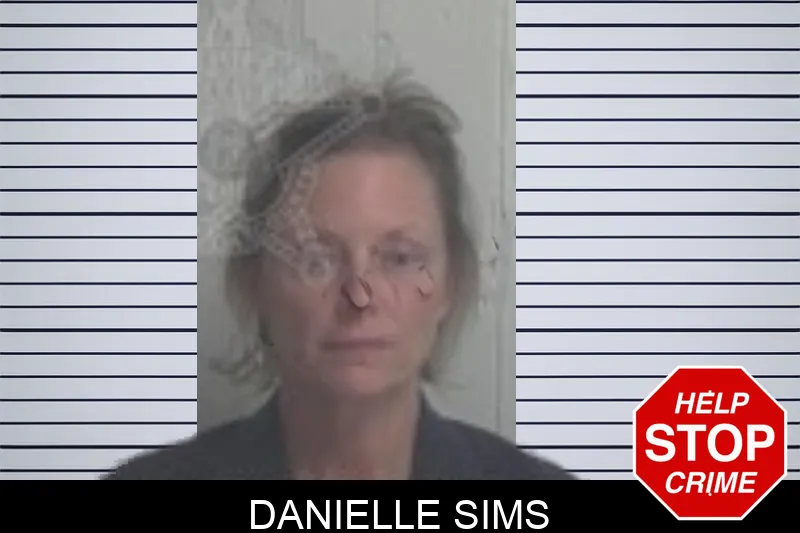 Danielle Sims mugshot