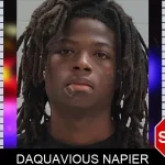 Daquavious Napier mugshot
