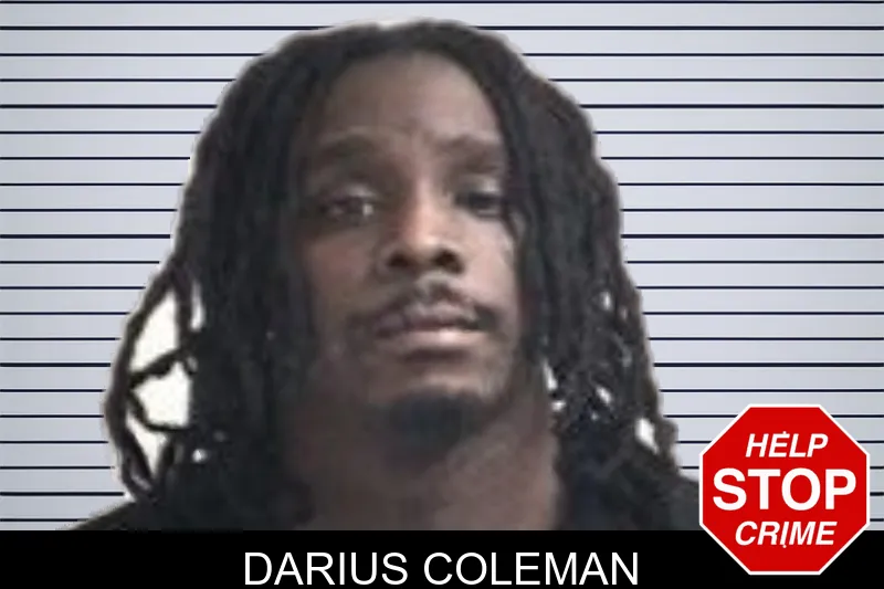 Darius Coleman mugshot