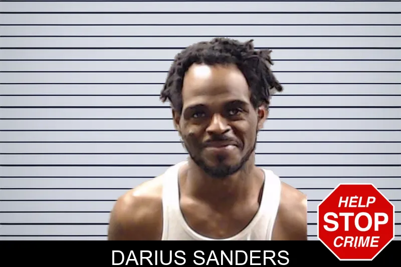 Darius Sanders mugshot