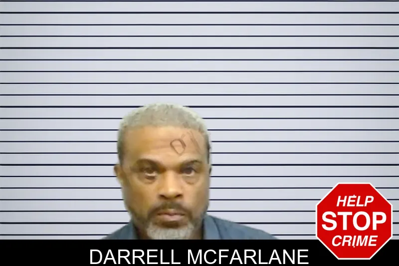 Darrell McFarlane mugshot