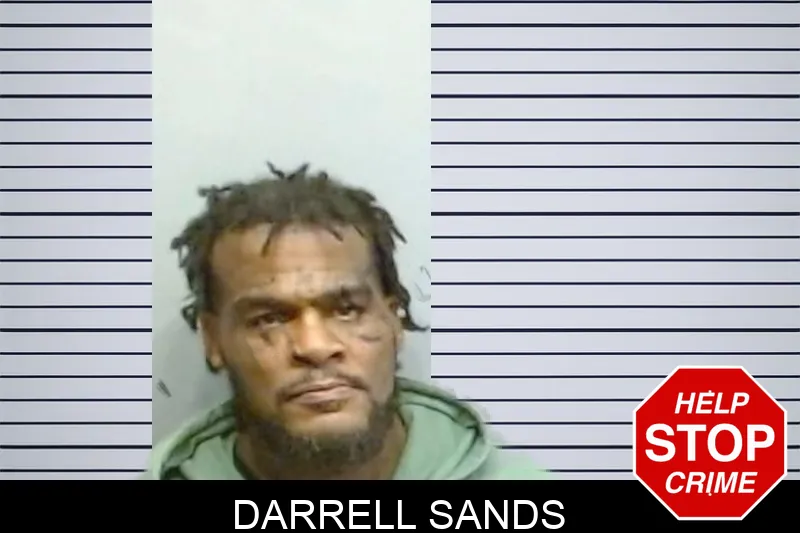 Darrell Sands mugshot