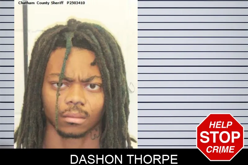 Dashon Thorpe mugshot – Chatham County , Georgia Dashon Thorpe mugshot