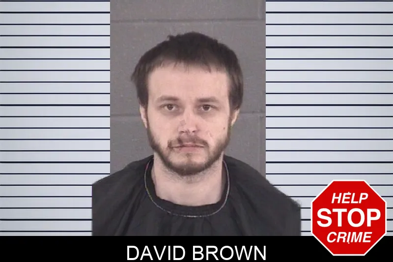 David Brown mugshot