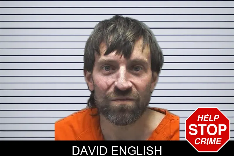 David English mugshot