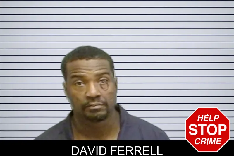 David Ferrell mugshot