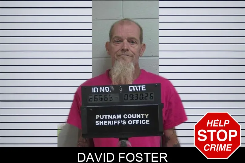 David Foster mugshot