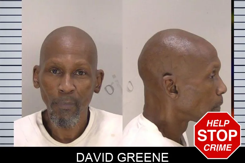 David Greene mugshot