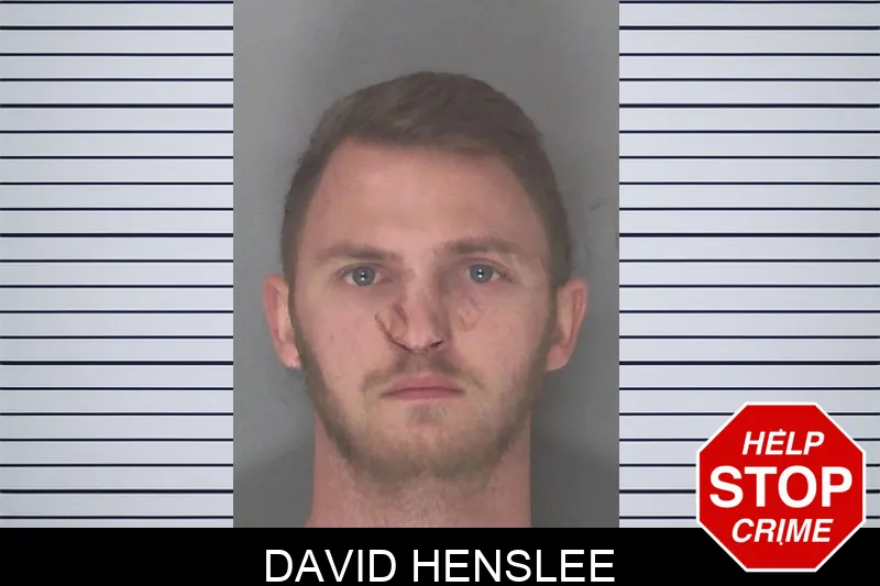 David Henslee mugshot