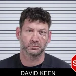 David Keen mugshot