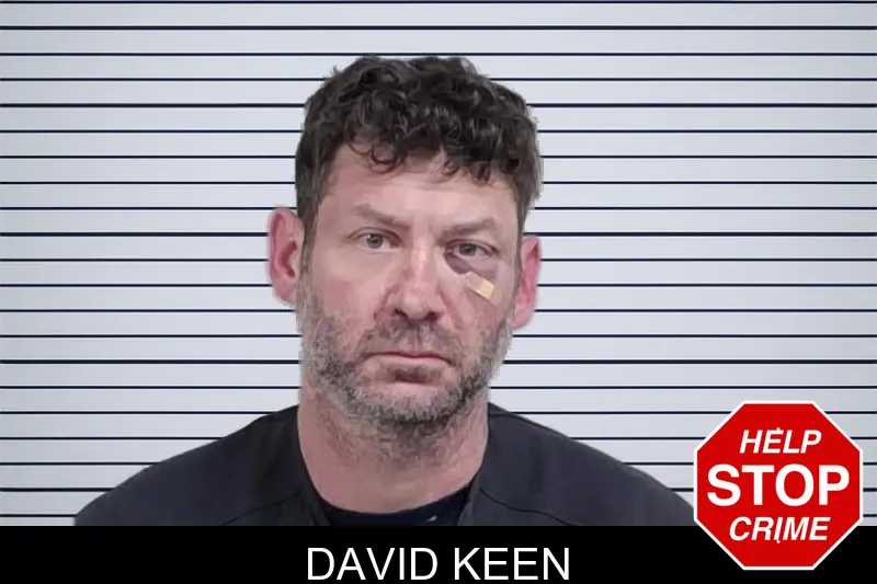 David Keen mugshot
