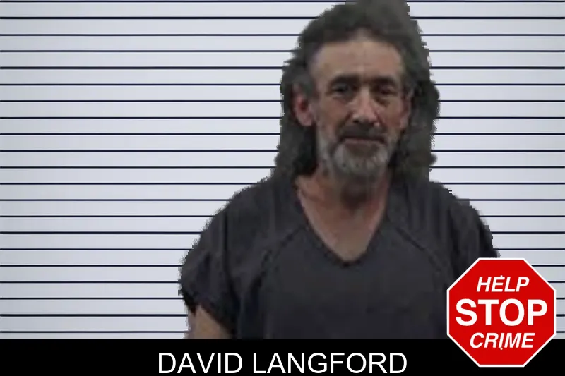 David Langford mugshot