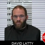 David Latty mugshot