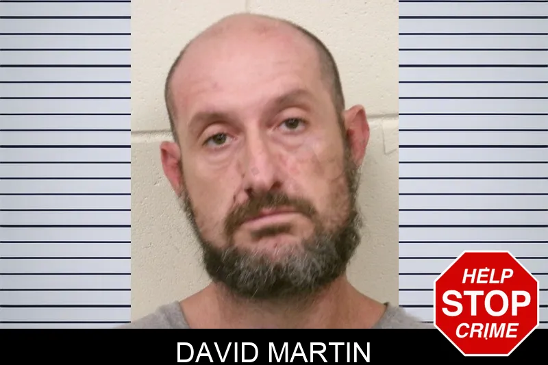David Martin mugshot