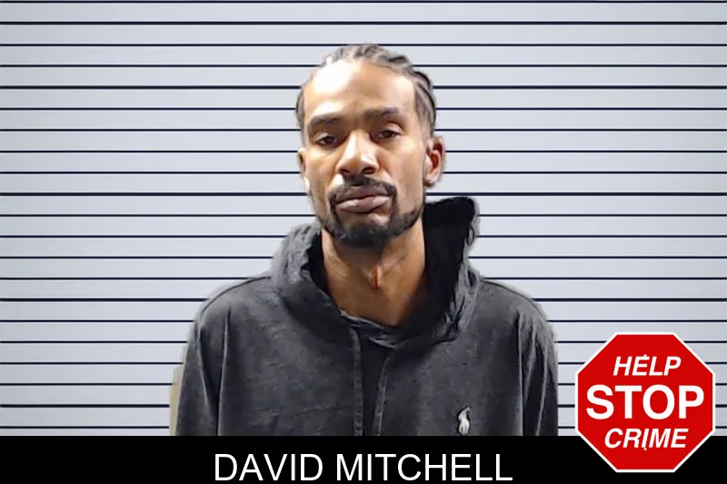 David Mitchell mugshot