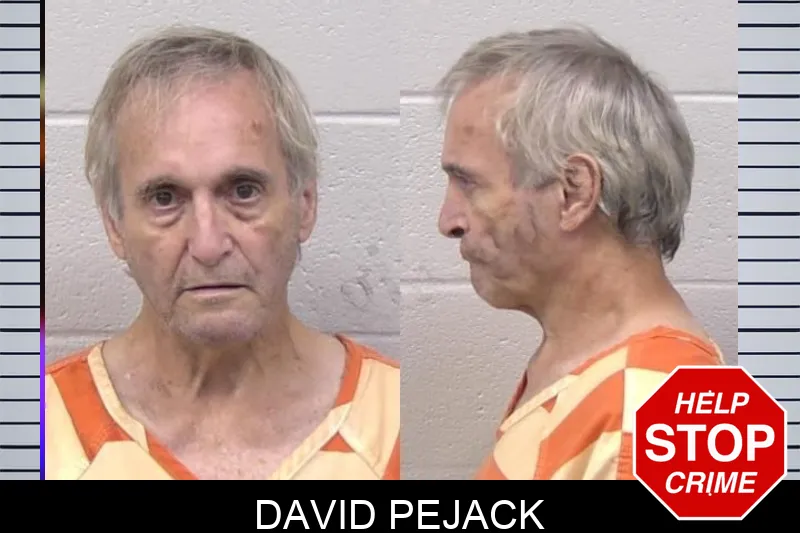 David Pejack mugshot