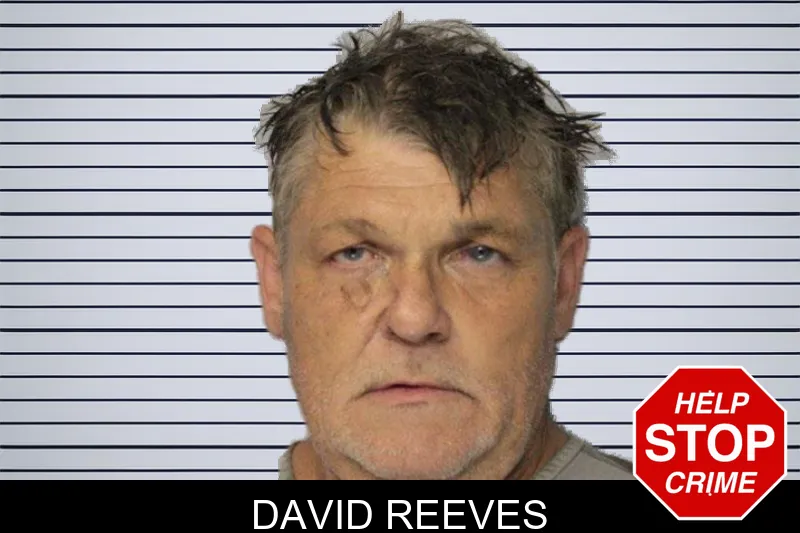 David Reeves mugshot