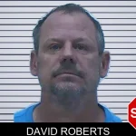 David Roberts mugshot