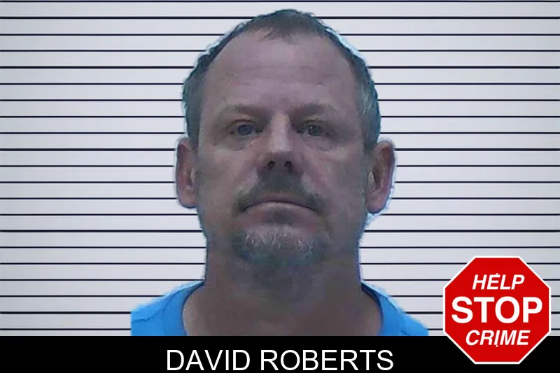 David Roberts mugshot
